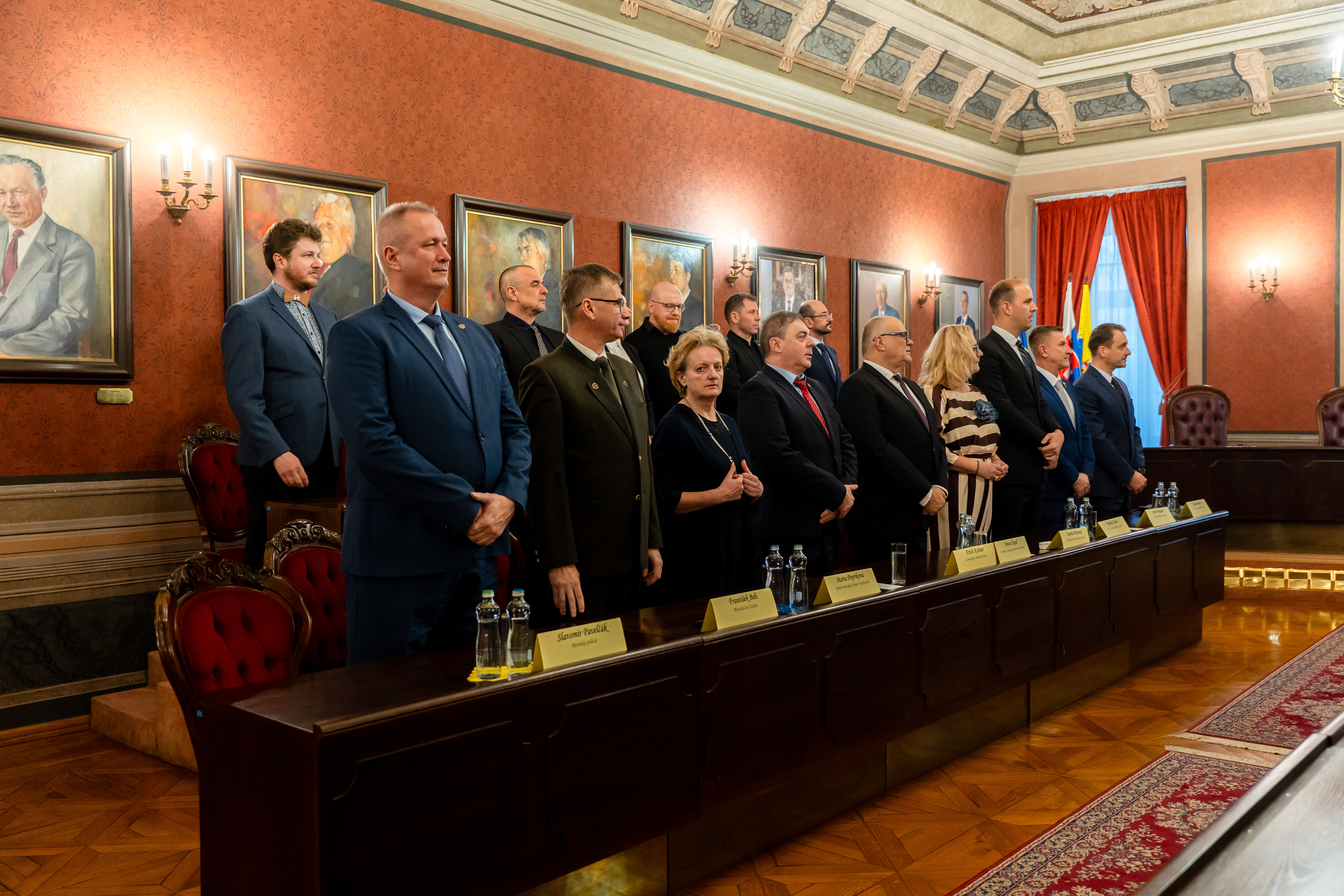 Novorocne prijatie zastupcov Mestskych podnikov v Kosiciach